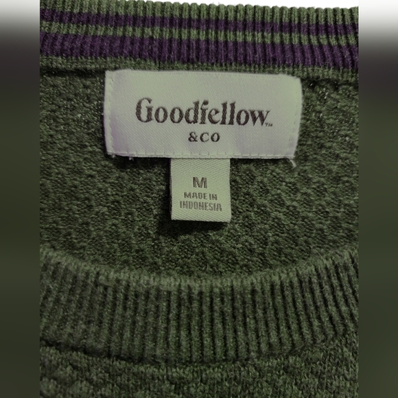 Waffle-knit cotton sweater, unisex M (Mens) or L (Womens) - Picture 5 of 6